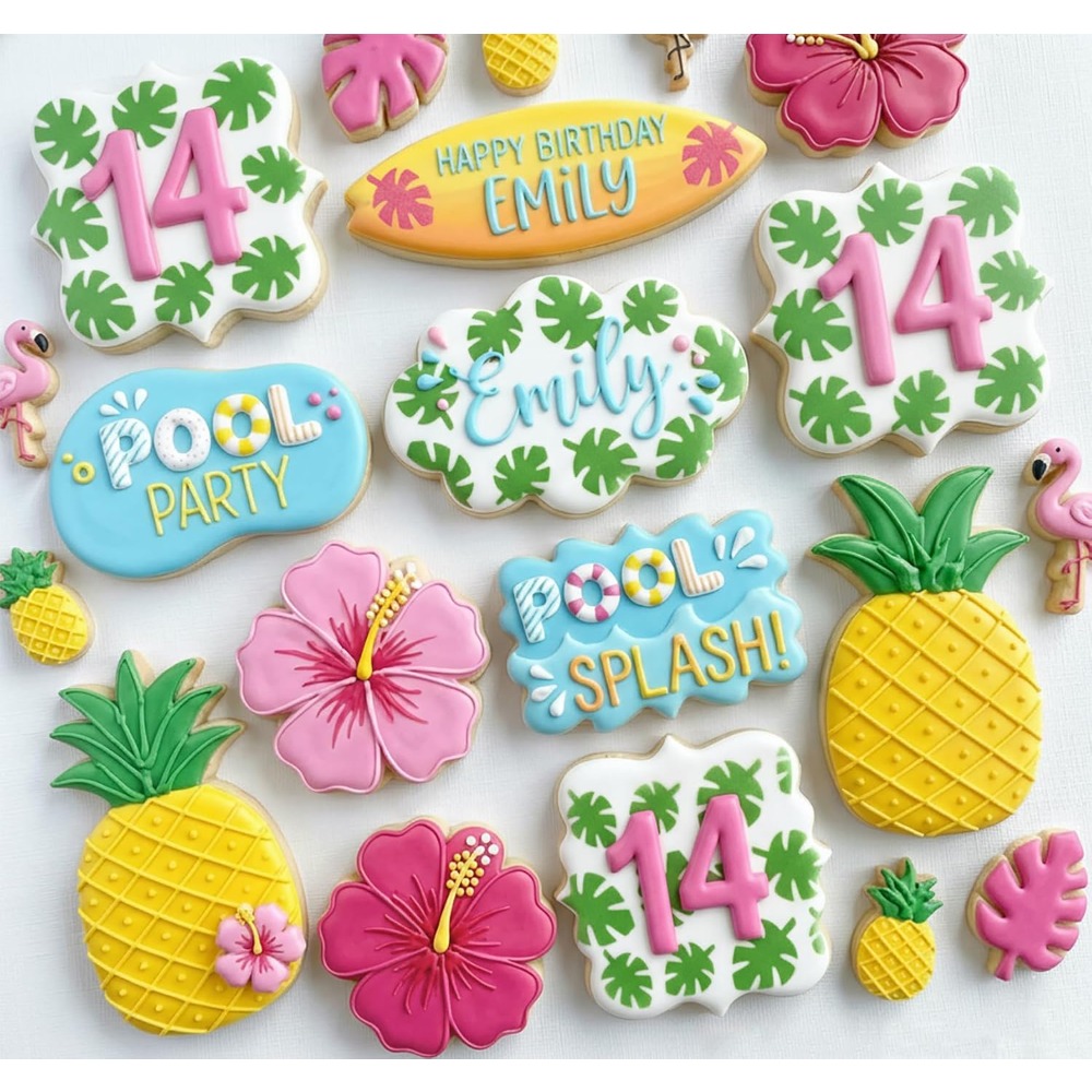 12-Pack Cookie Stencils Set Fl - Cookies Pack 评论和价格
