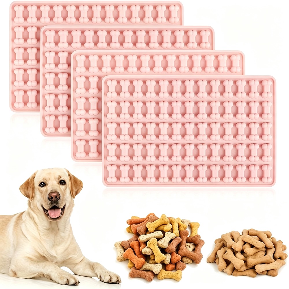 2 PCS Silicone Dog Treat Molds - Chocolate Snack 评论和价格