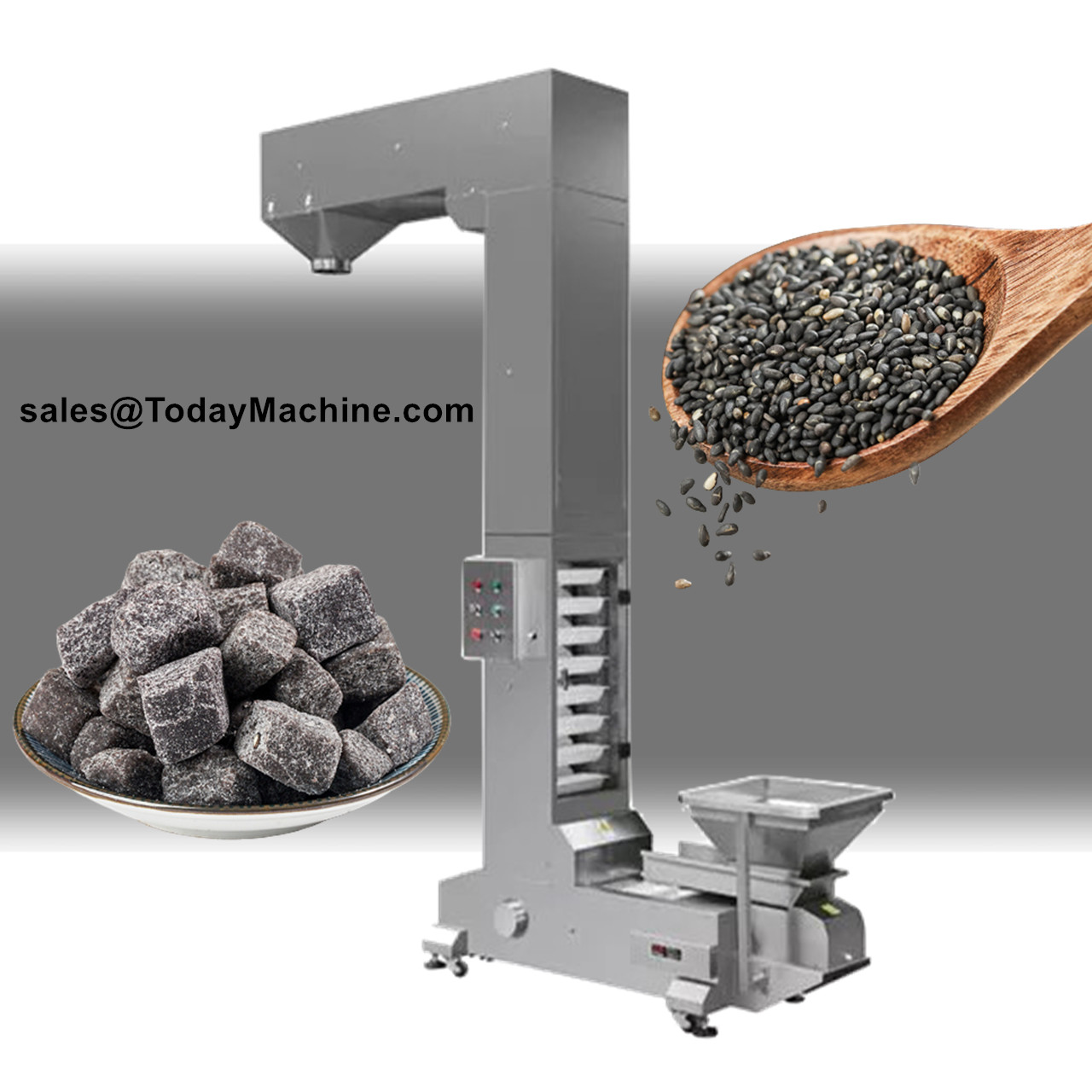 Stainless Steel Z Type Bucket  - Gummy Candy 评论和价格