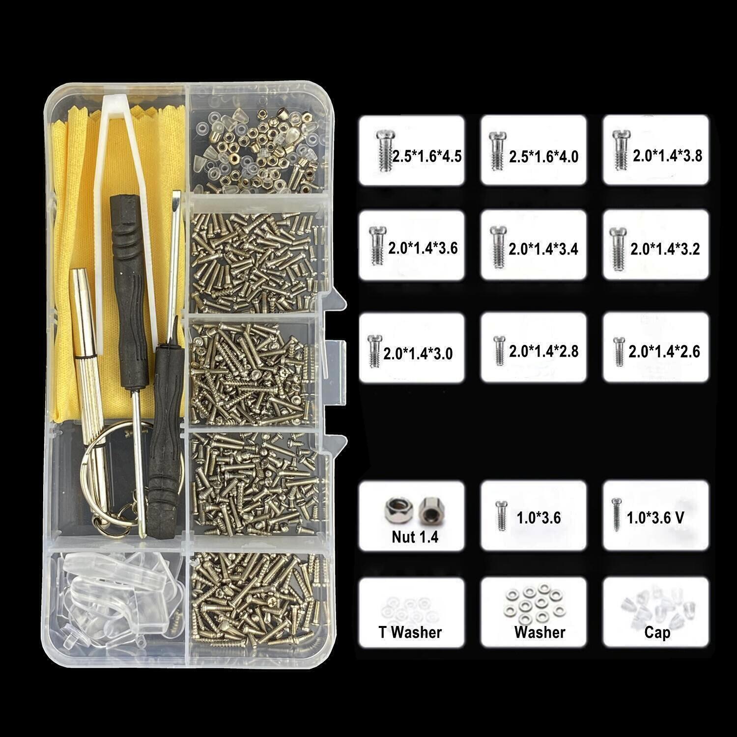 500 Pcs Eyeglasses Sunglass Re - Nuts Mix 评论和价格