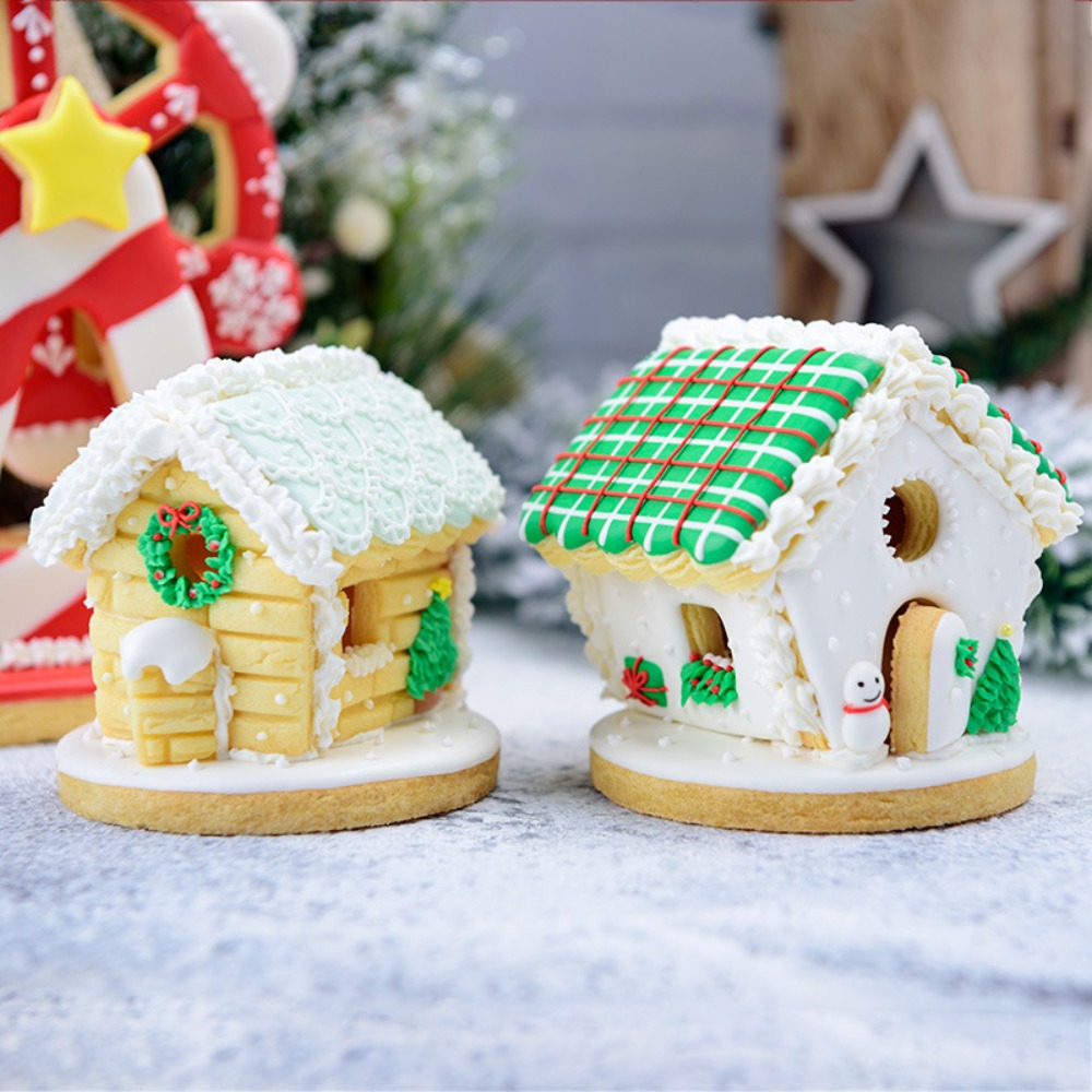 6Pcs Mini Christmas Gingerbrea - Cookies Pack 评论和价格