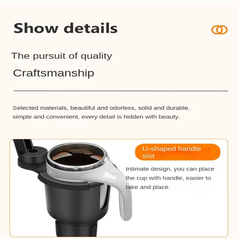 Car Cup Holder Expander Multi- - Food Snacks Drinks 评论和价格