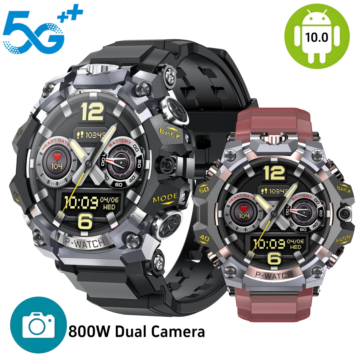 Q668 Smartwatch Android 10.0 1 - Seaweed Snack 评论和价格