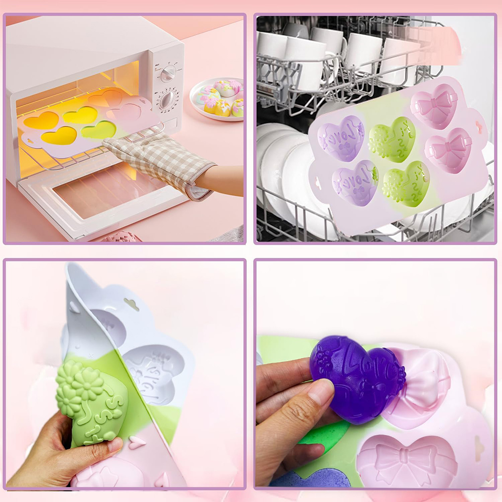 Heart Silicone Molds Chocolate - Gummy Candy 评论和价格
