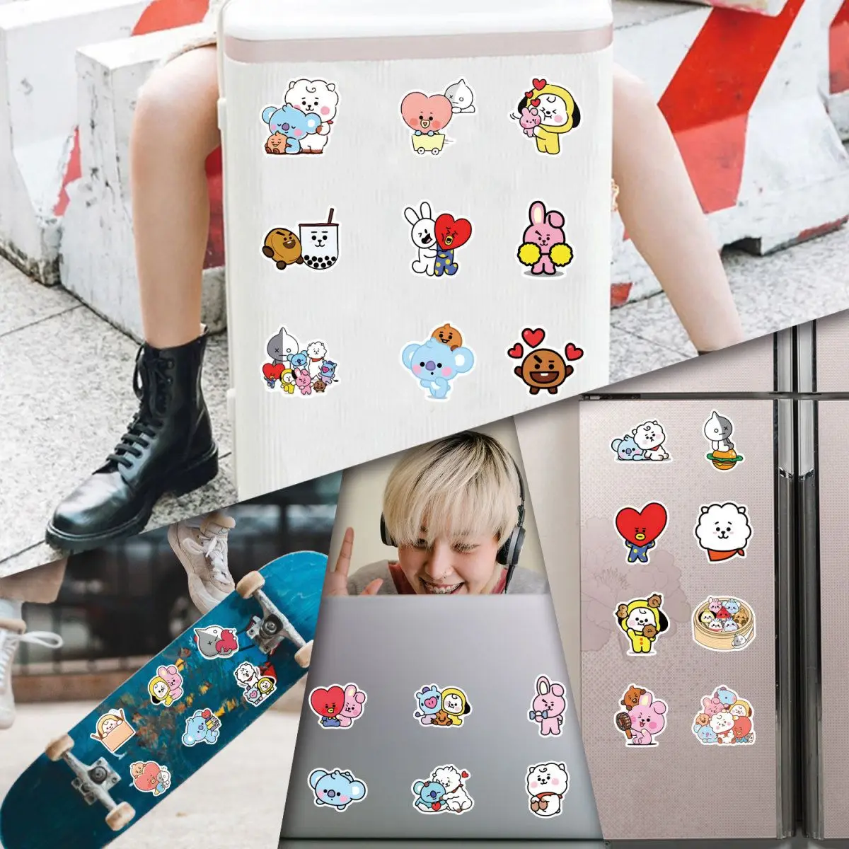 100/200PCS BT21 Chimmy Cooky k - Cookies Pack 评论和价格
