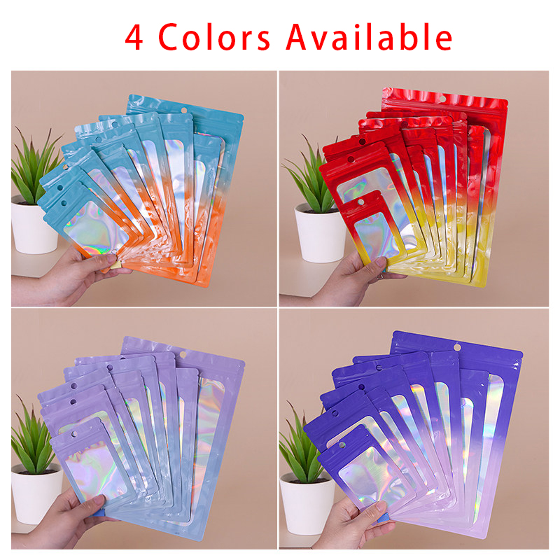 Holographic Color Square Zippe - Dried Fruit 评论和价格