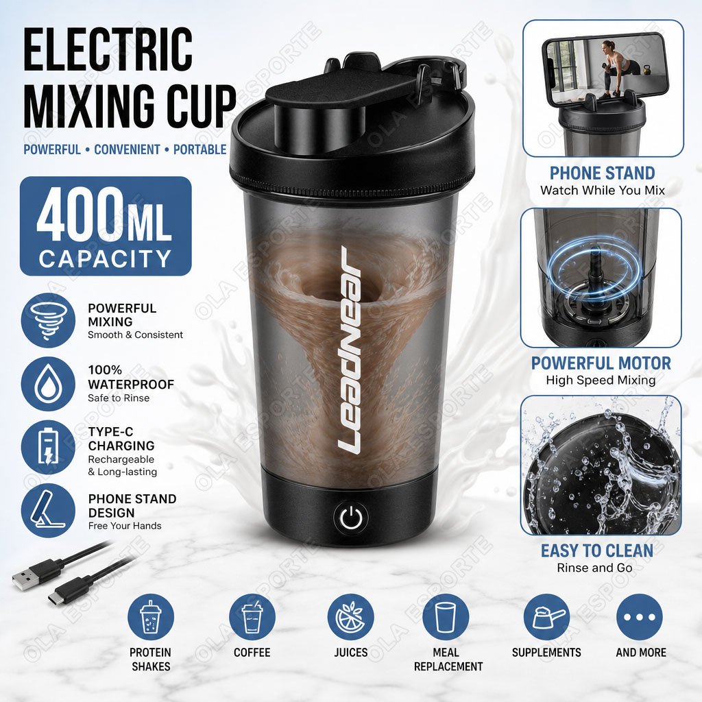 With Phone Holder Electric Mix - Protein Bar 评论和价格