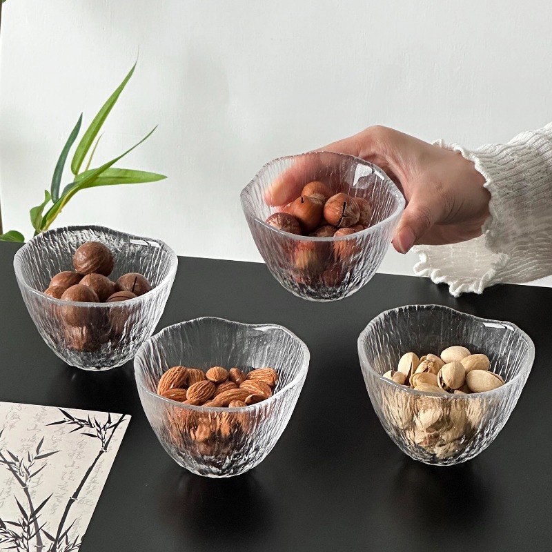 Clear Glass Cups Divided Nut T - Dried Fruit 评论和价格