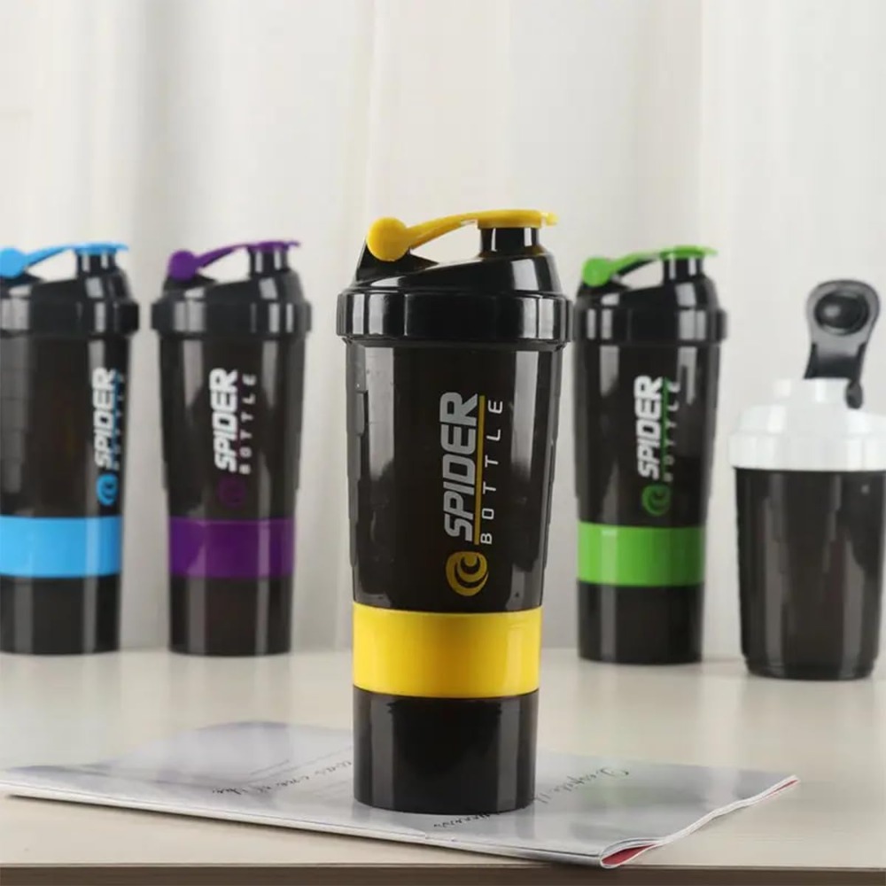 3 Layers Shaker Protein Bottle - Protein Bar 评论和价格