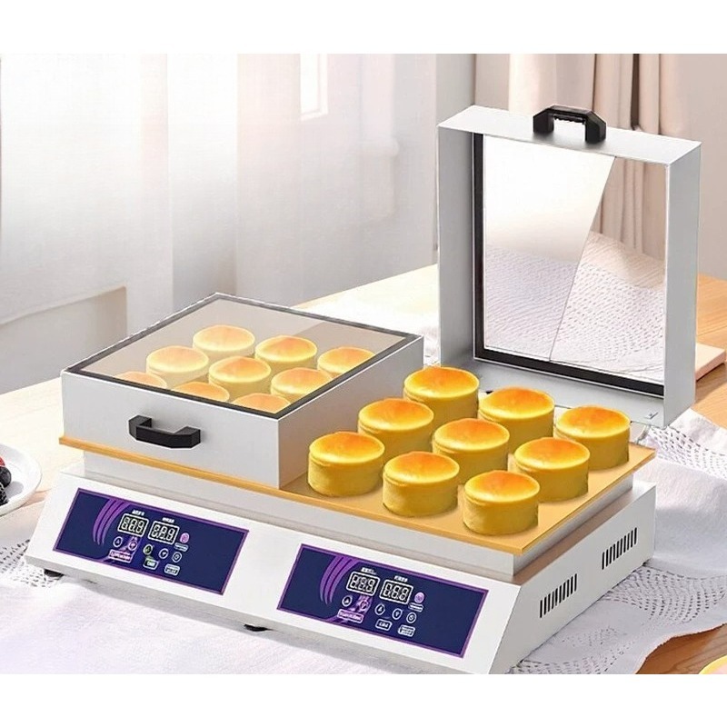 Dual Head Gas Souffle Maker Di - Food Snacks Catering 评论和价格