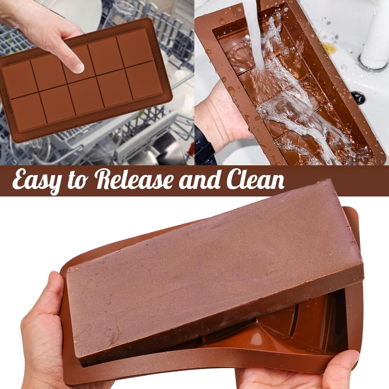 Chocolate Bar Molds Silicone B - Protein Bar 评论和价格