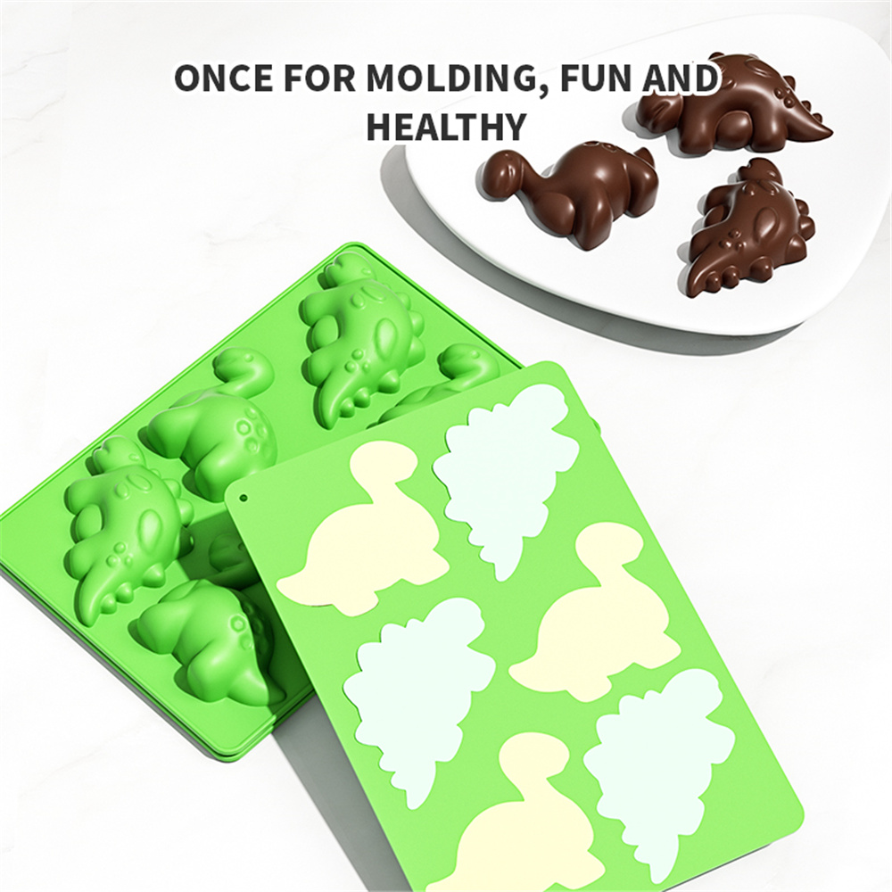 Dinosaur Silicone Cake Mold Ch - Gummy Candy 评论和价格