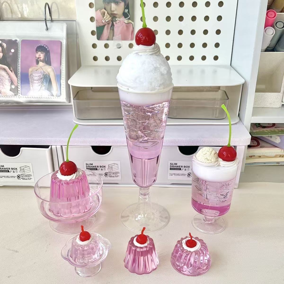 Purple Showa Style Tea Ornamen - Chocolate Snack 评论和价格